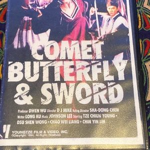 Rare Kung-Fu movie Comet, Butterfly, & Sword VHS.